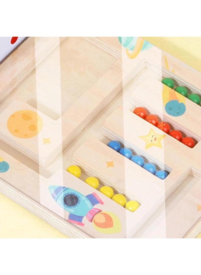 Rich Life Color Sorting Bead Game - 3 years+