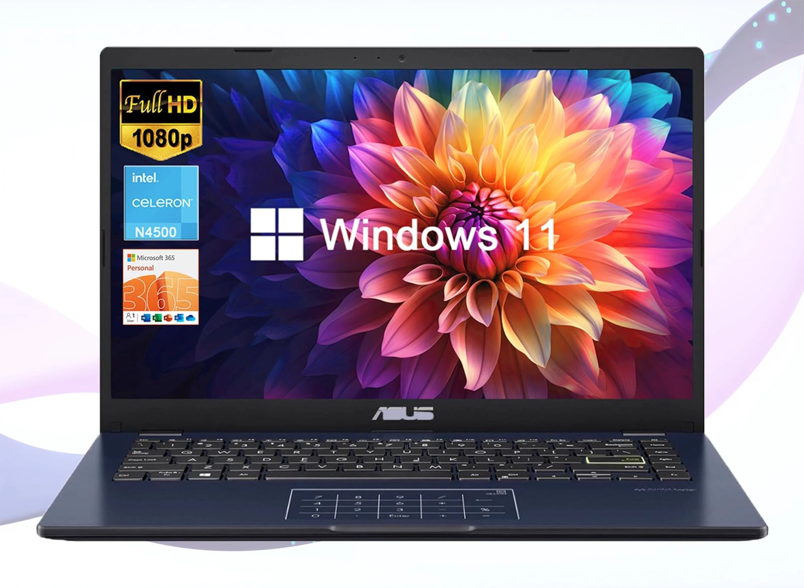 E410KA - 14'' Celeron N4500 4GB DDR4 64GB eMMC