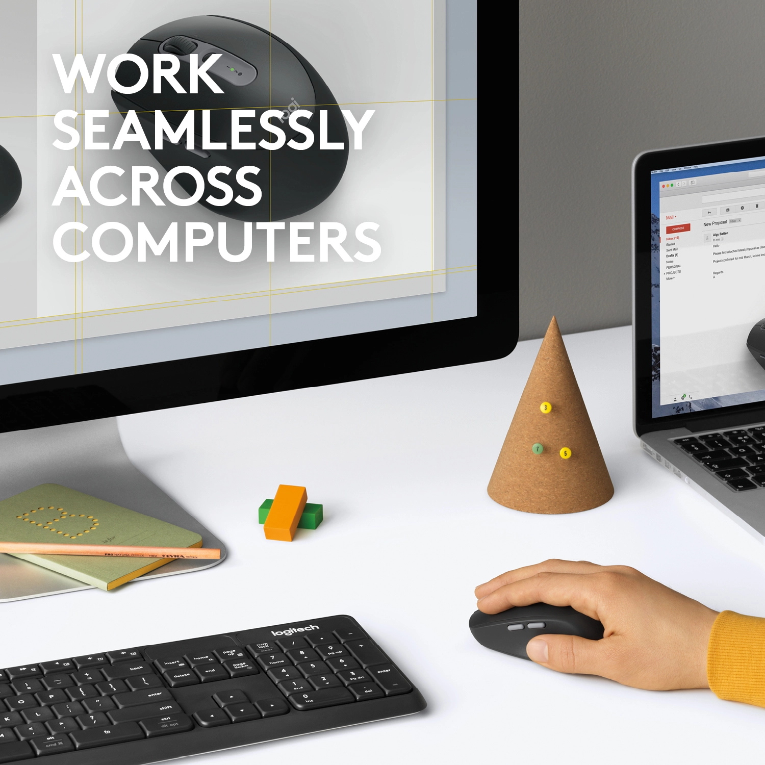 M590 Multi-Device Silent Mouse - Wireless