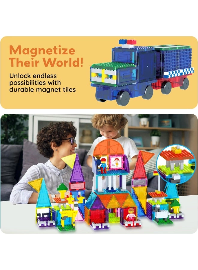 Magnetic Building Block Set - 12pcs