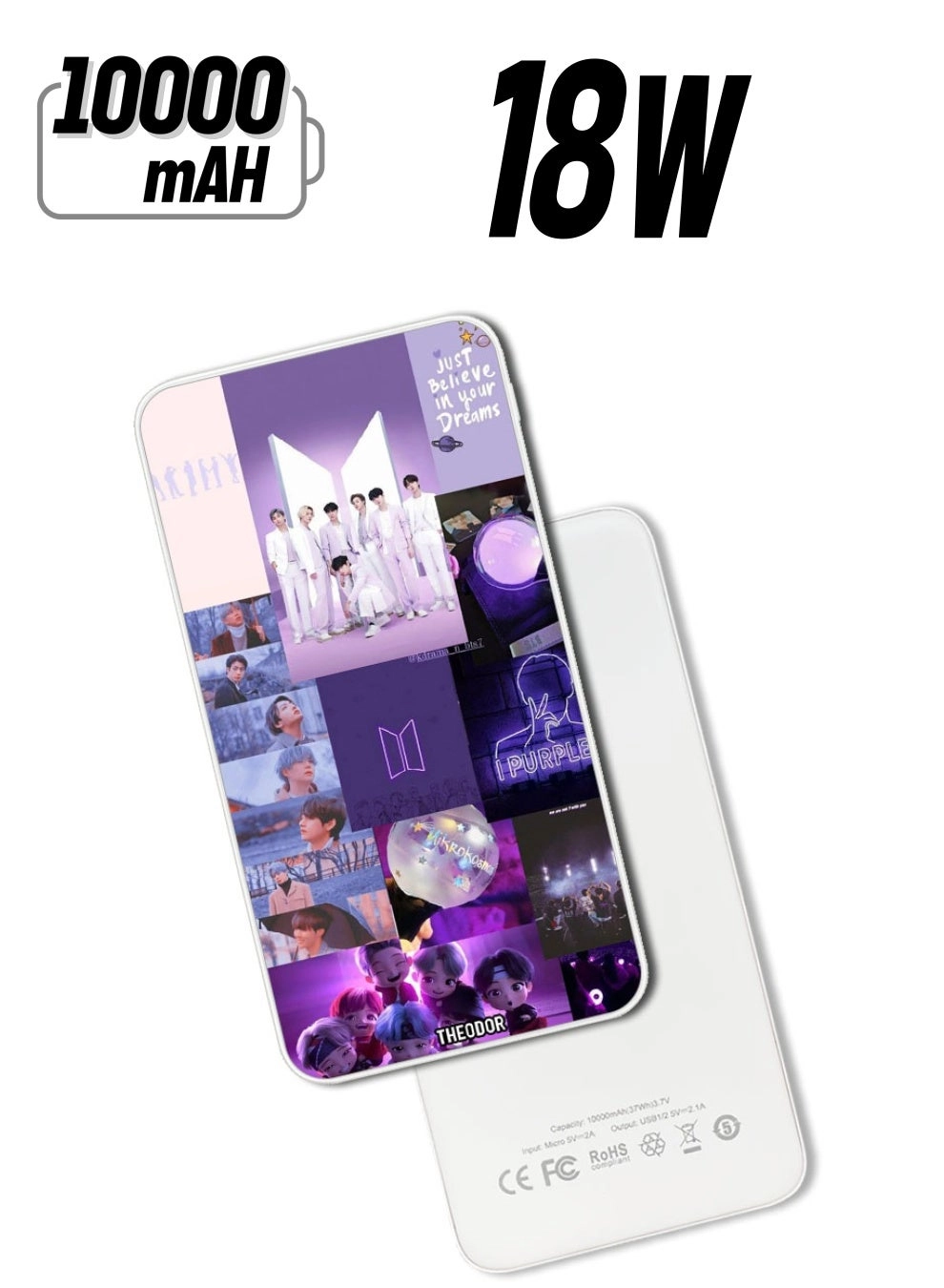 EX_PPBA055 - 10000 Watt-hour 18W PD