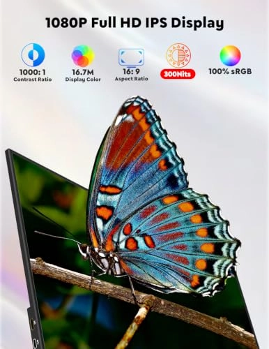 P156-1080-60D - FHD 1080P 15.6 Inches