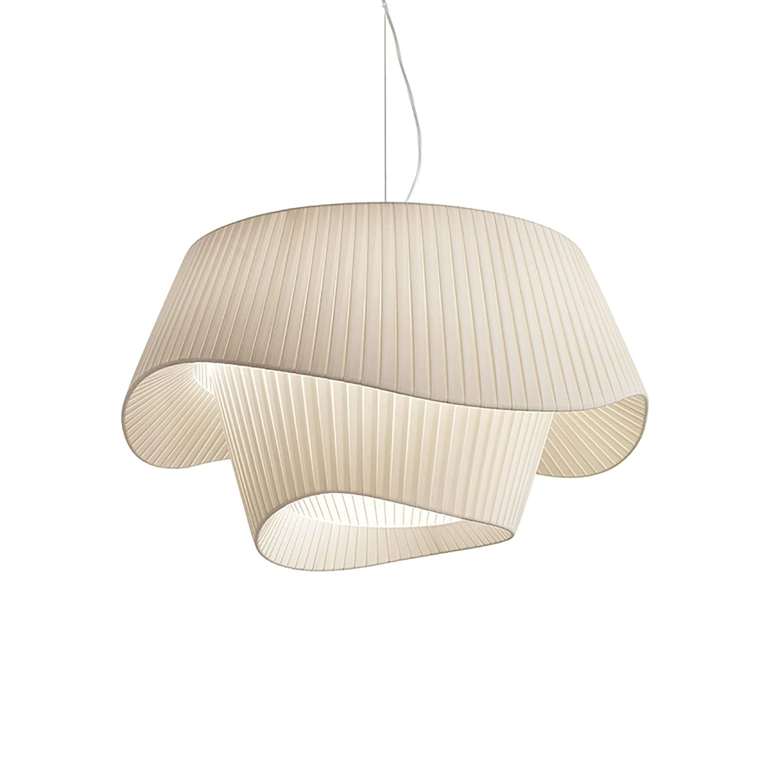 Warm Romantic Fabric Chandelier