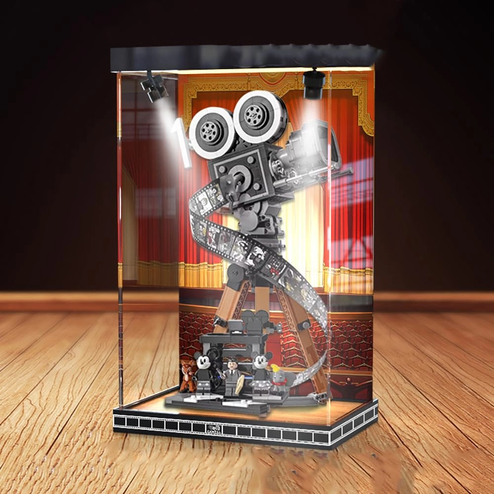 Display Case for Lego 43230 Camera - 30x20x40cm Black