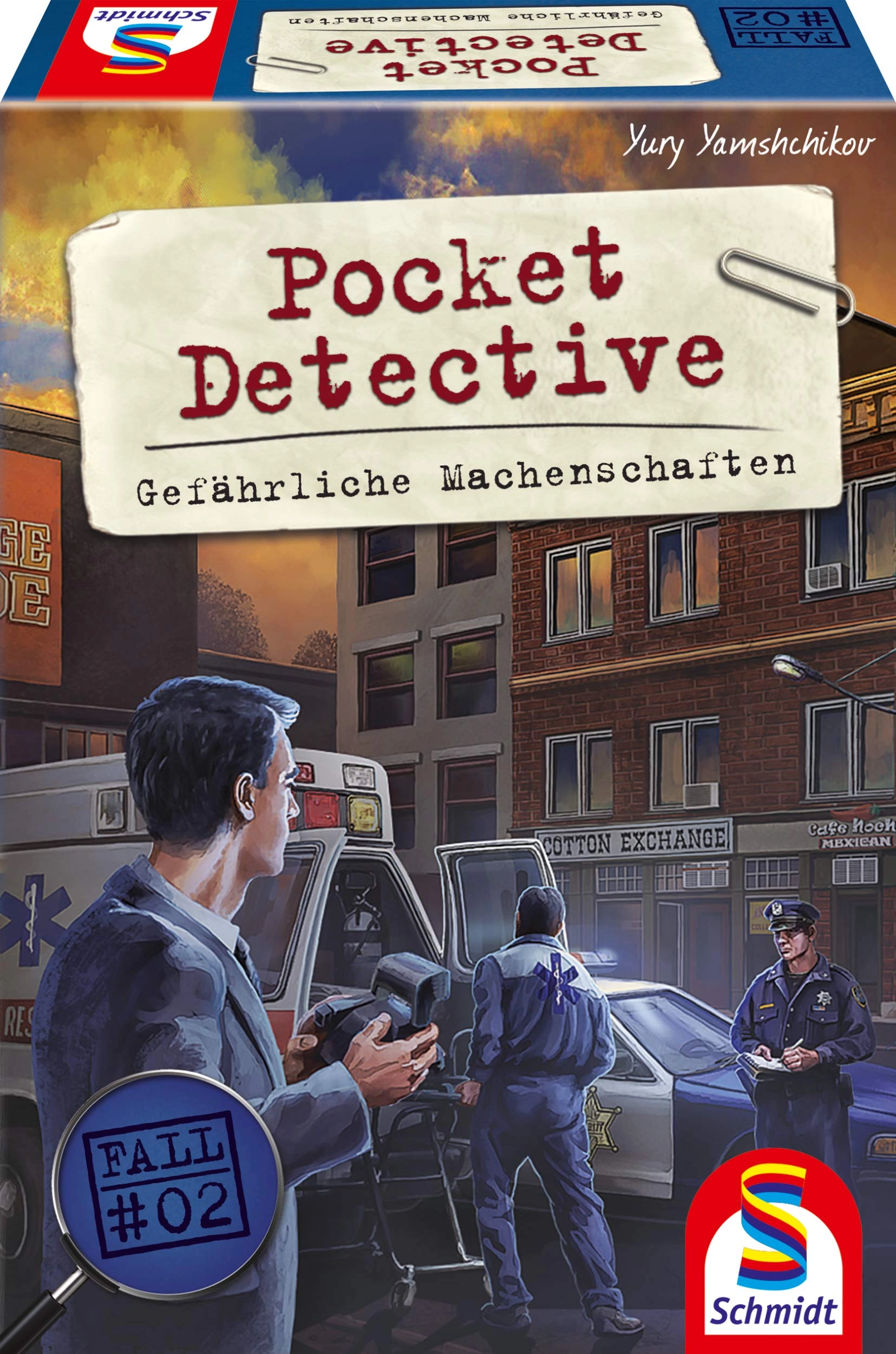Schmidt Spiele Pocket Detective: Dangerous Machinations (German)