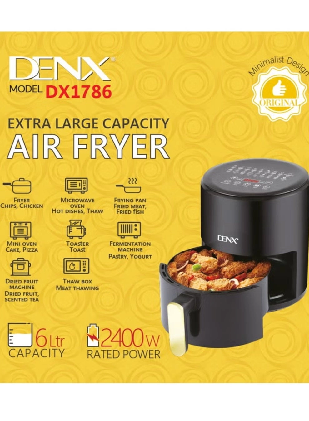 Digital Air Fryer DX1786