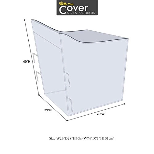 Mr.You Washing Machine Cover - Waterproof 2 Pack