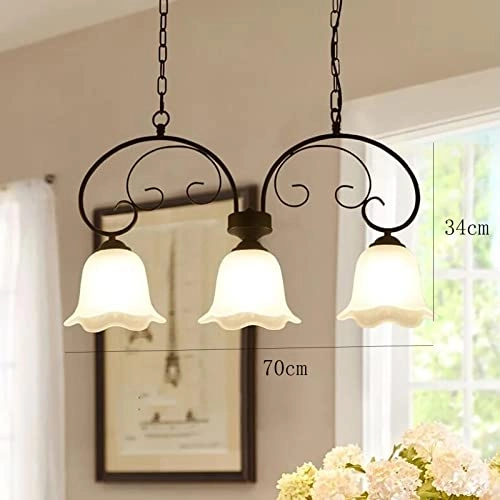 E27 American Style Chandelier - Copper 6