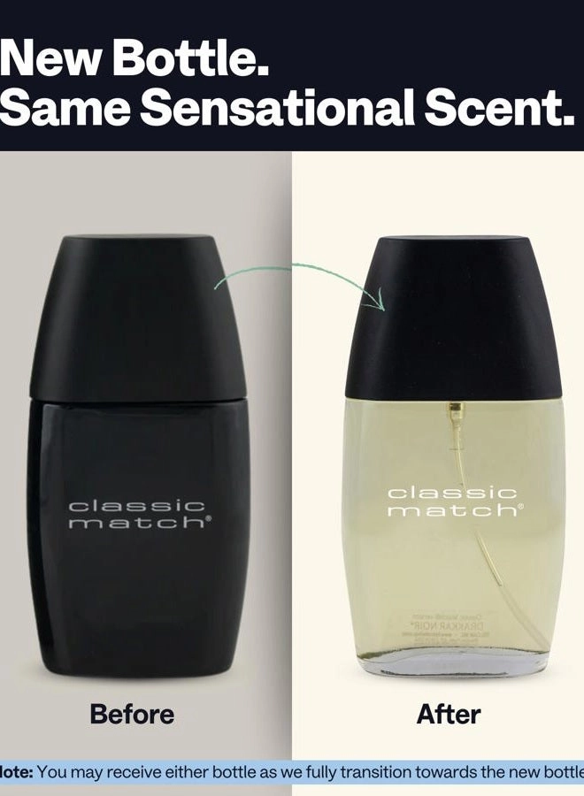 Classic Match Green - Eau de Toilette 2.5 Fl Oz