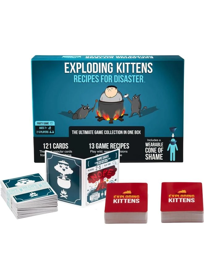 Bluejw Exploding Kittens: Recipes for Disaster - Card Game
