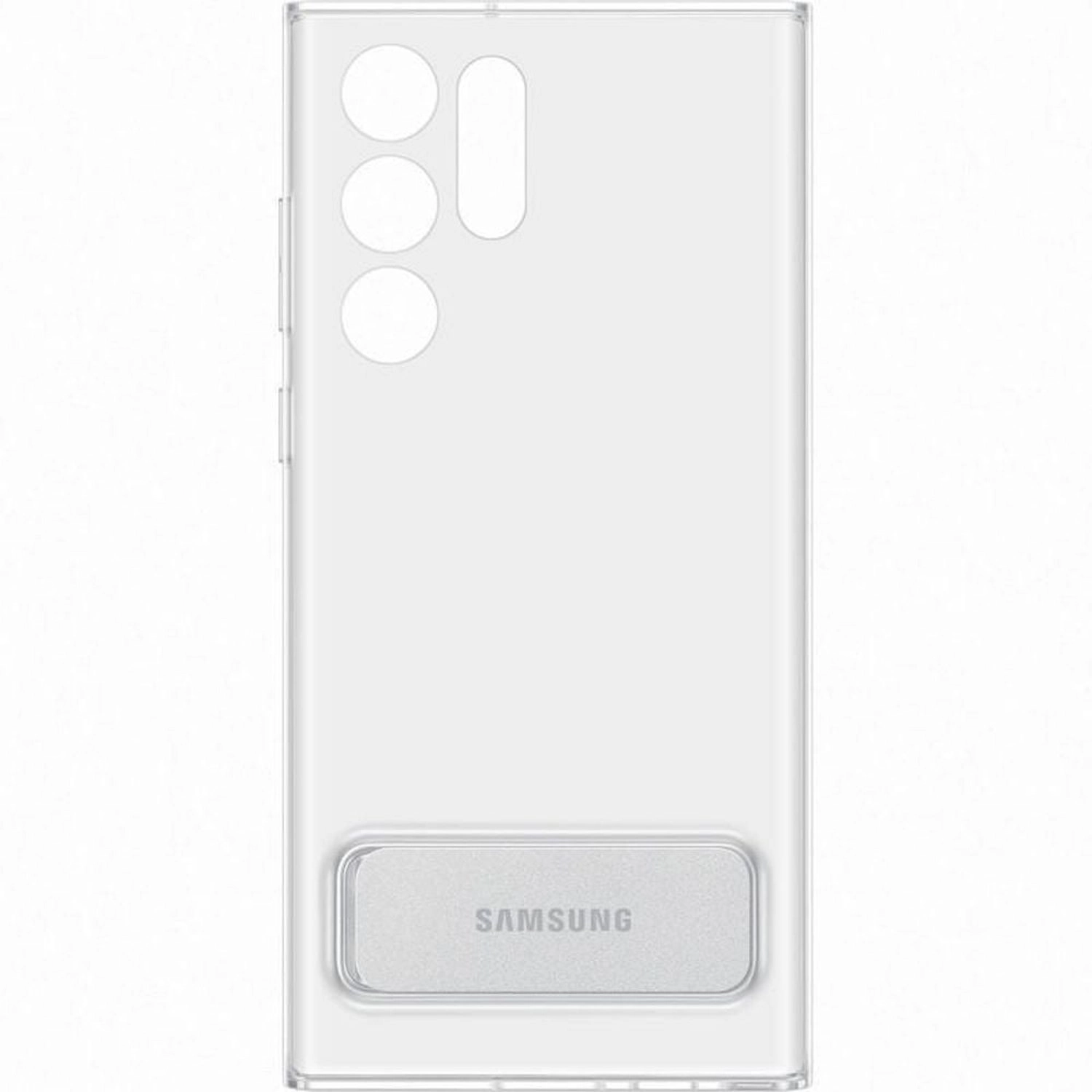 Standing Cover Clear View for Samsung Galaxy S22 Ultra