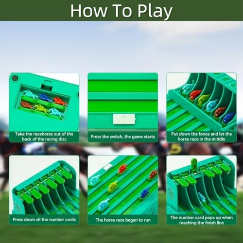 Horse Racing Table Game - Electronic Portable