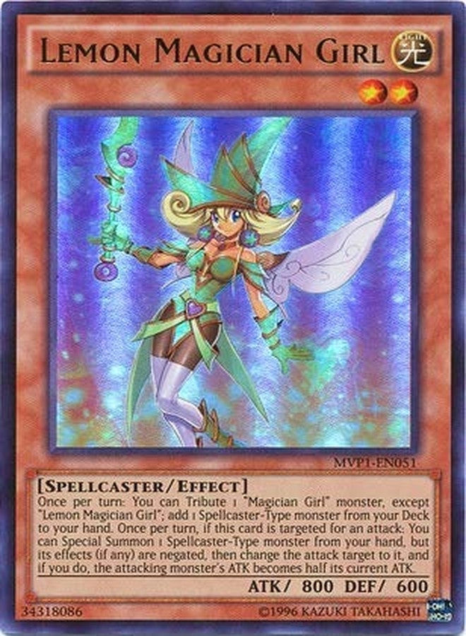Yu-Gi-Oh! Lemon Magician Girl MVP1-EN051 - Unlimited Edition