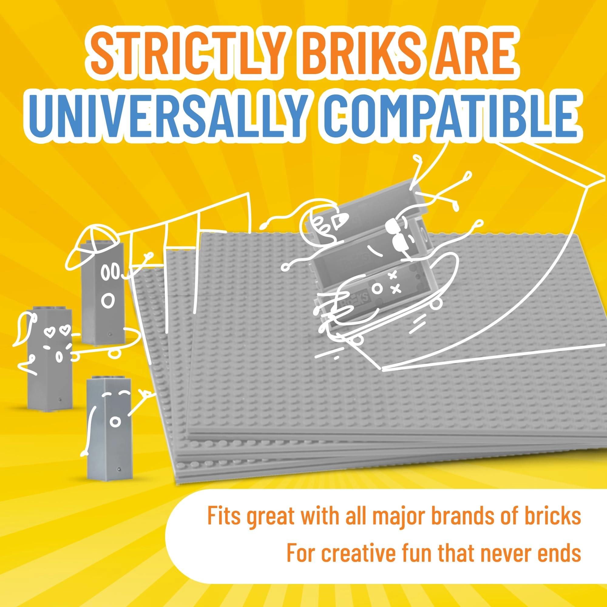 Baseplate Set - 4 pcs