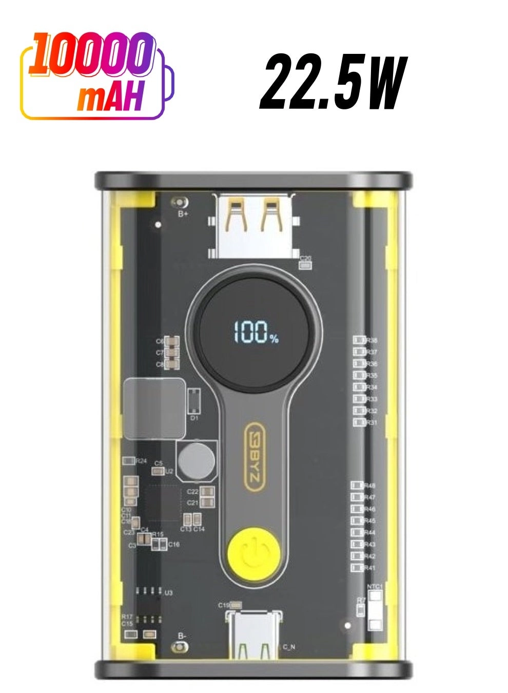 W89 - 10000 mAh 22.5 Watt