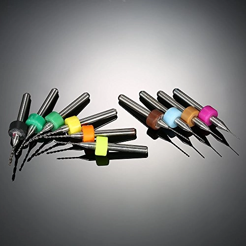 Micro Drill Bits - Steel 10pcs