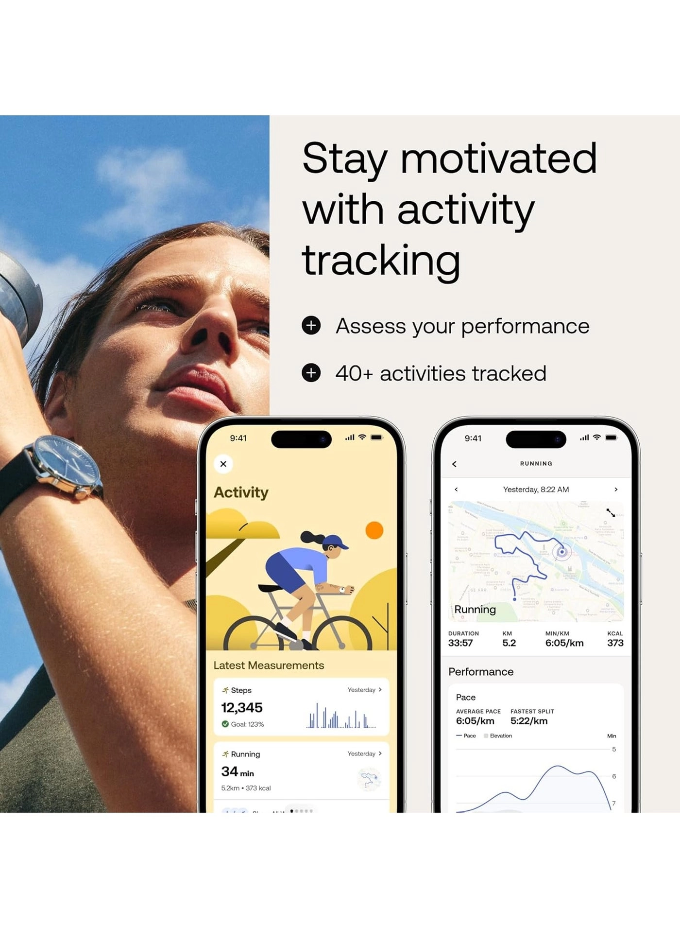 GT3 Pro - Blood Pressure Monitor Bluetooth Calling 30-Day Battery