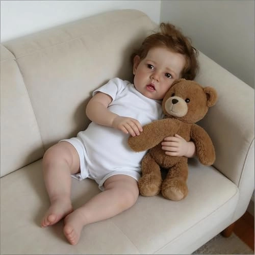 Liam Reborn Baby Doll - 20 inch Vinyl Boy Blonde Hair Ages 3+