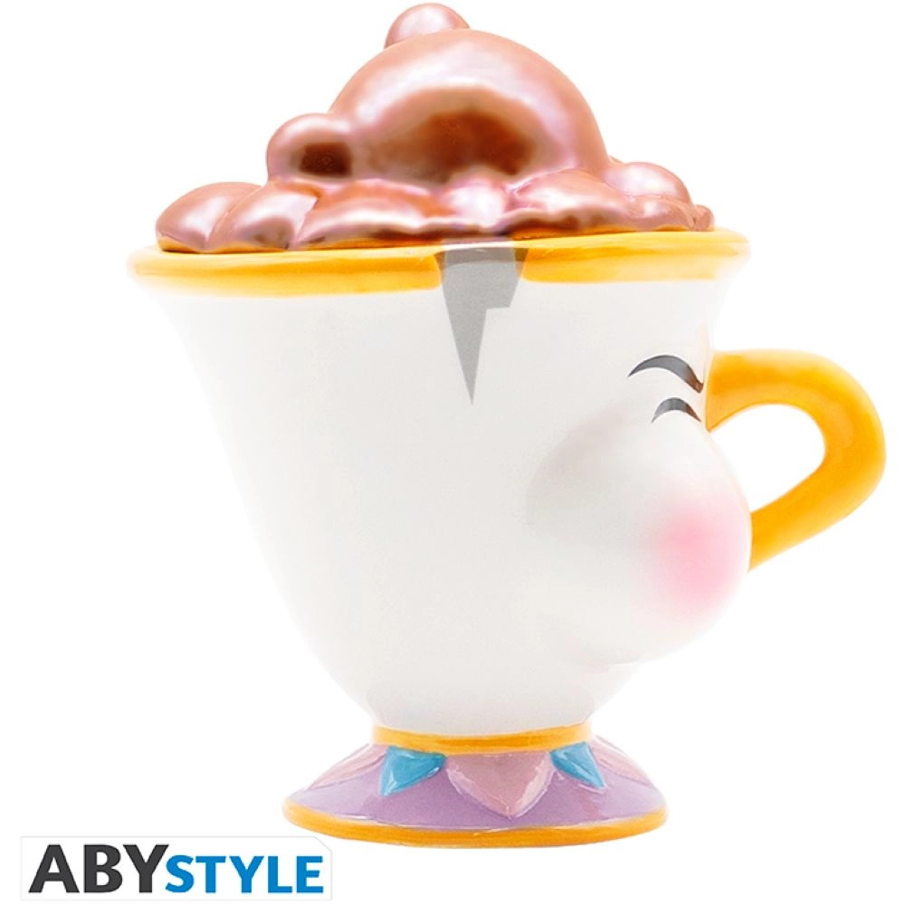 ABYstyle Disney The Beauty & The Beast Chip 3D Mug - 300 ml