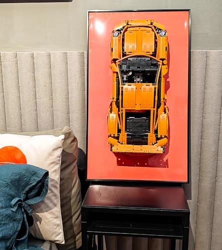 Wall Bulletin Board for Lego Technic Porsche 911 GT3 RS (42056) - 75 x 45 cm