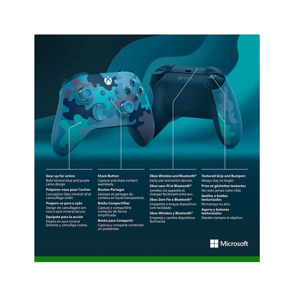 Xbox Wireless Controller Special Edition Mineral Camo