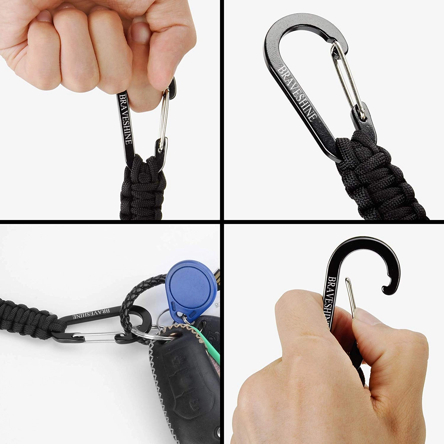 Paracord keychain