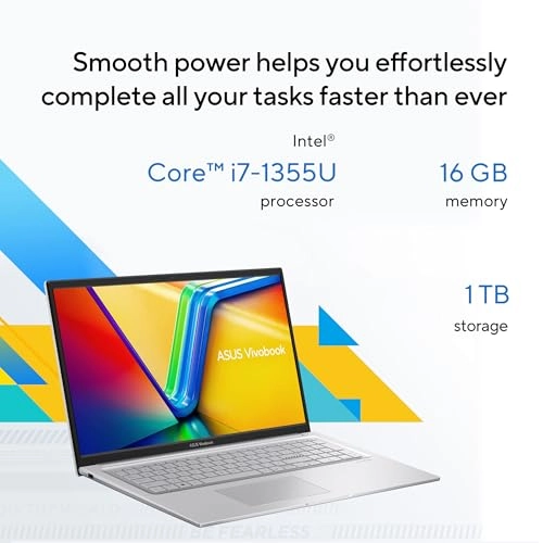 Vivobook 17 F1704VA-ES76 - 17.3'' Core i7-1355U 16GB DDR4 1TB SSD