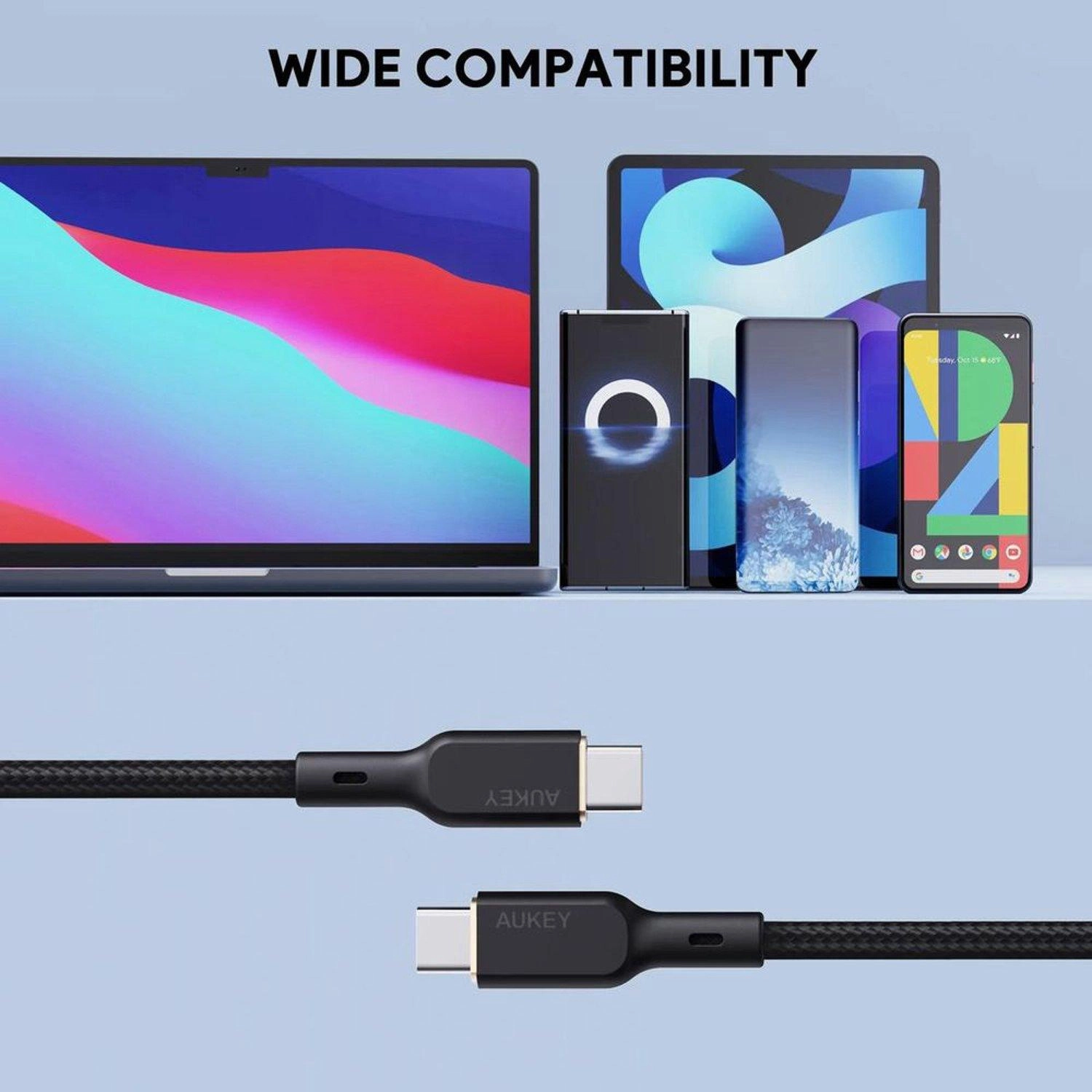 USB-C to USB-C Cable 100W USB-C to USB-C 1m