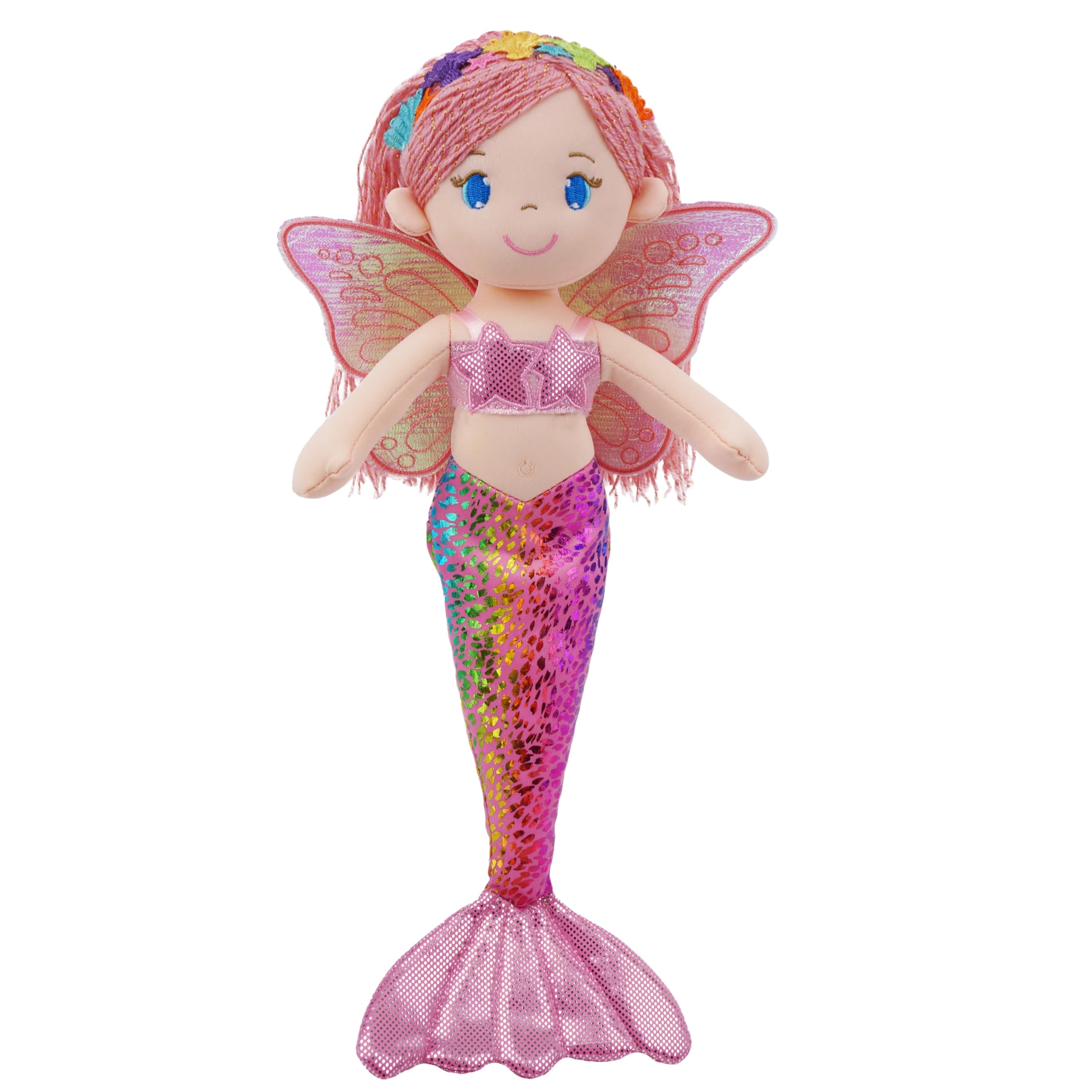 June Garden Mermaid Fairy Selina Pearl 40.6 cm Plush
