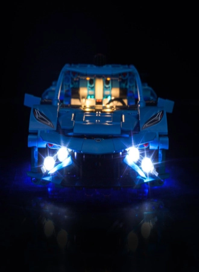 LED Lighting - Compatible with Lego Technic Chevrolet Corvette Stingray 42217