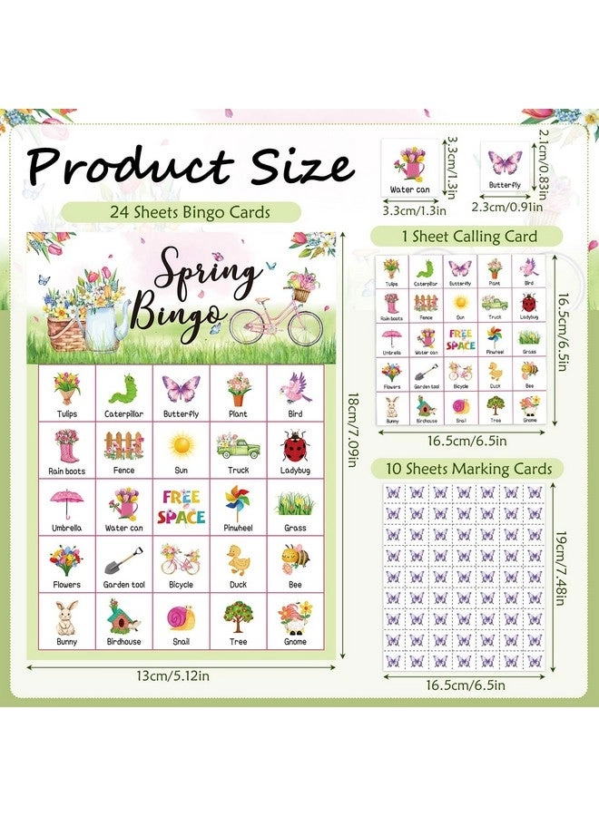 Spring Bingo Game - 35 Pcs