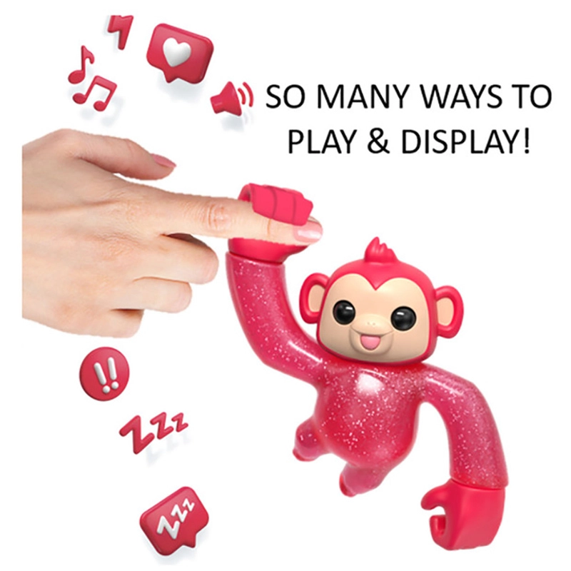 Hug N Hang Zoogooz Mookie Monkey - Interactive 5+