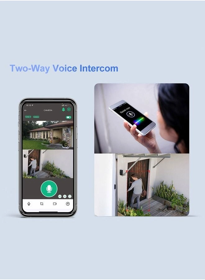 4K Dual Lens 4G Solar Camera