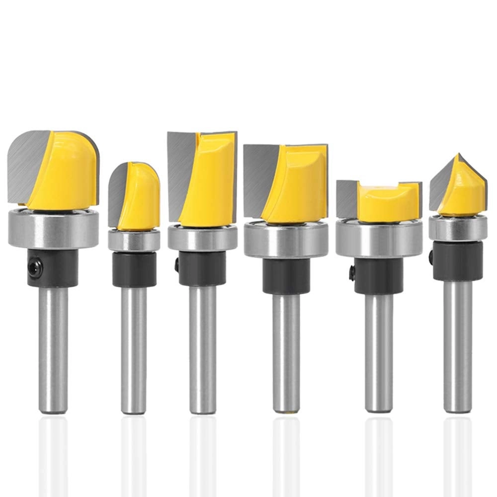 Router Bit Set - 1/4 Inch 6Pcs