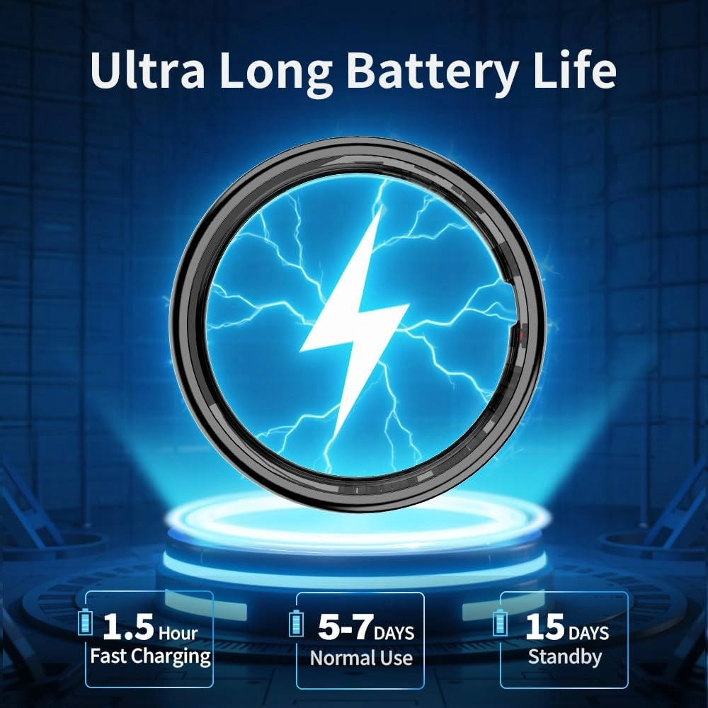 LCD Display Smart Ring - 11