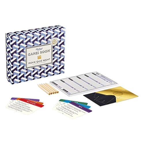 Movie Quiz Night - Movie-themed Trivia Compendium 200 Question Cards