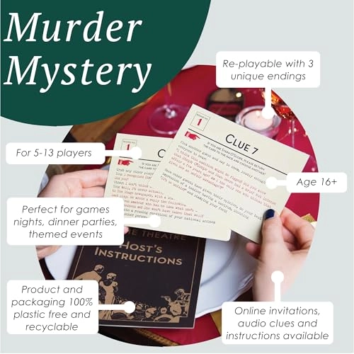 Host Your Own Murder Mystery: 1920s Dinner Party