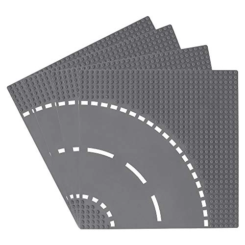 Classic Road Street Base Plates - City Town 4 pcs