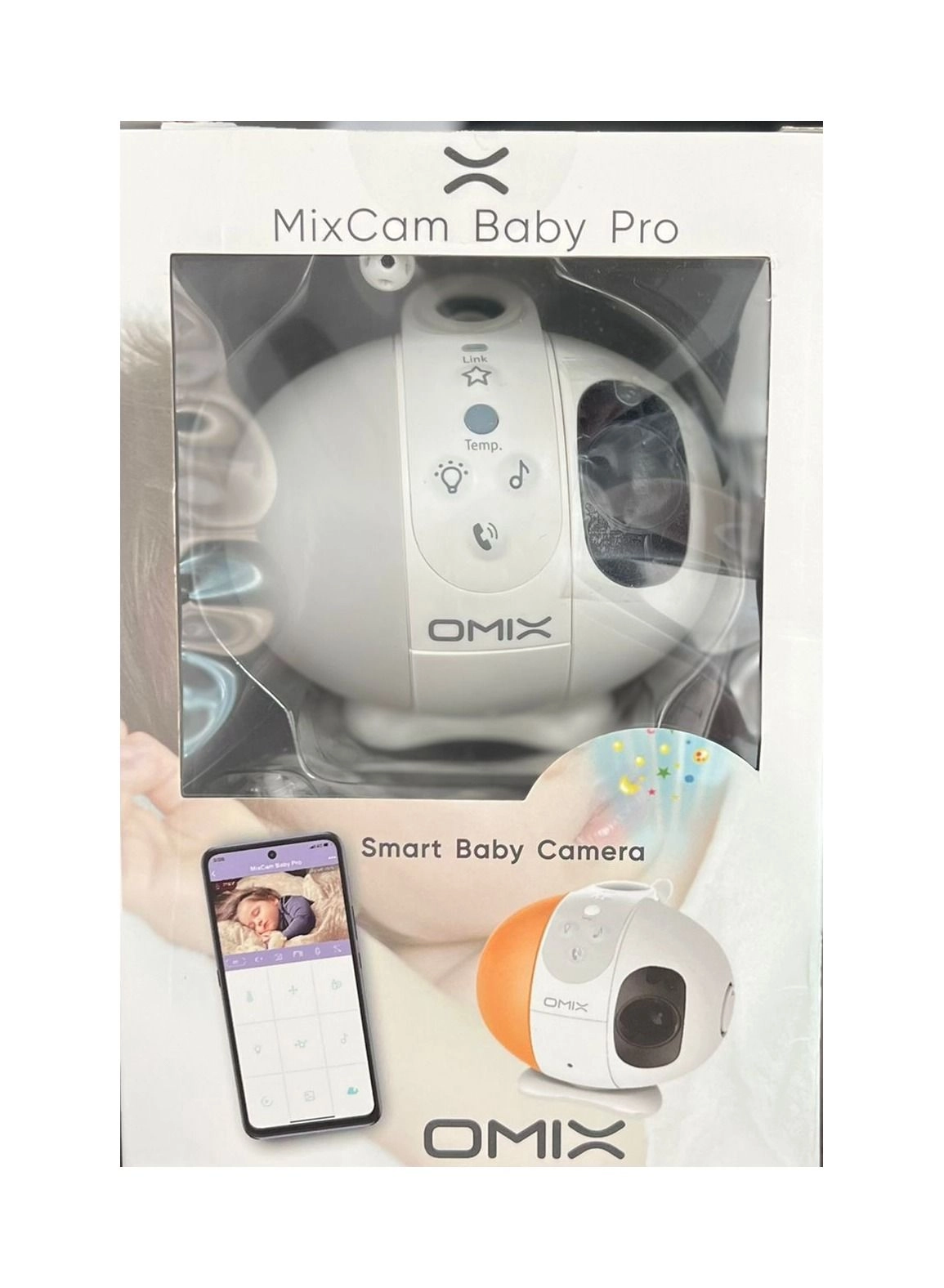 Omix Mix Cam Baby Pro - 1080p HD IR Night vision