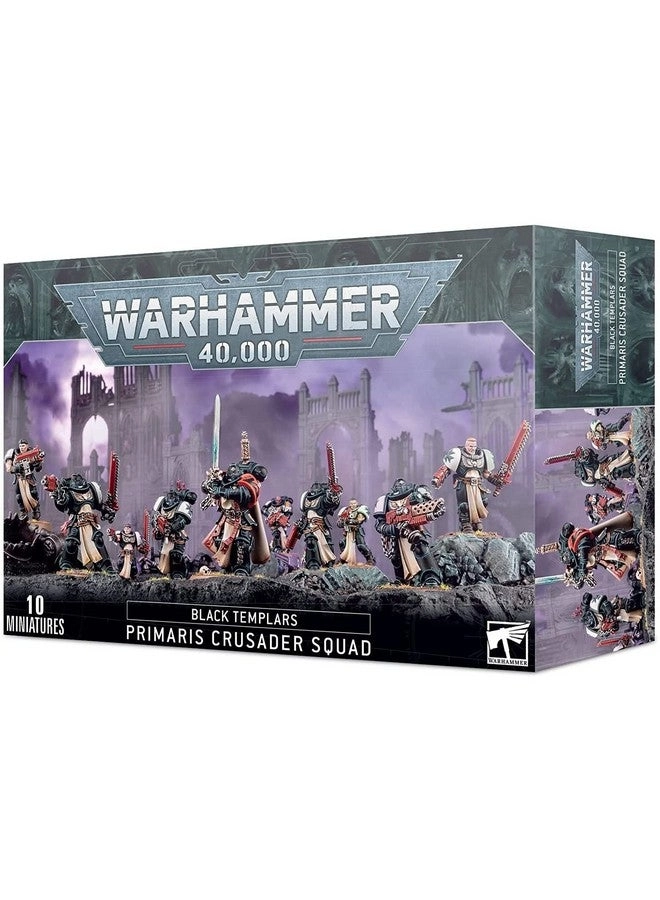 Games Workshop Warhammer 40,000 - Black Templars: Primaris Crusader Squad