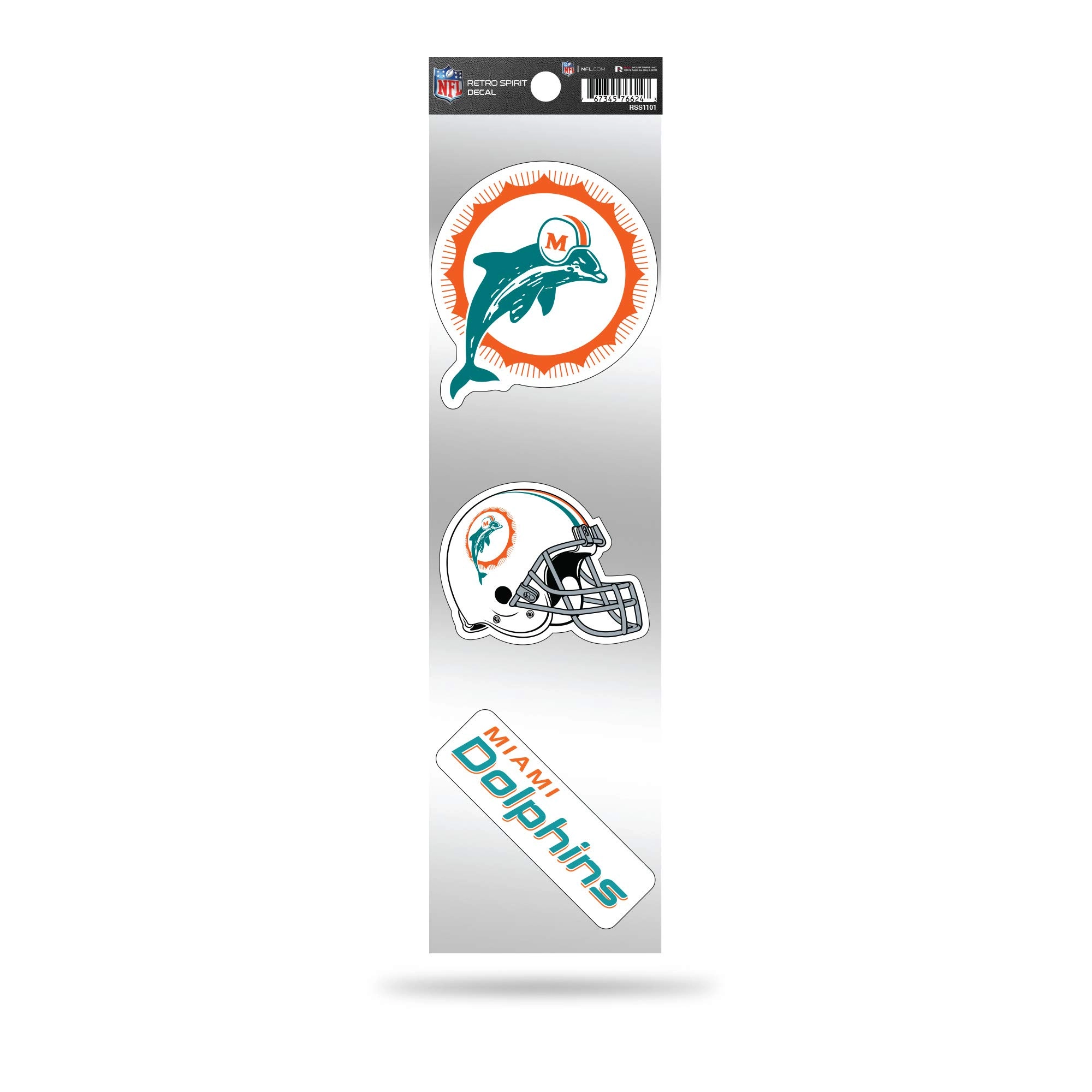 Rico Industries - DROPSHIP 3-Piece Retro Spirit Decals - vinyl