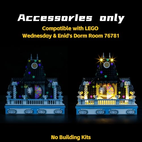 76781 Wednesday & Enid's Dorm Room - 76 LEDs USB/Battery