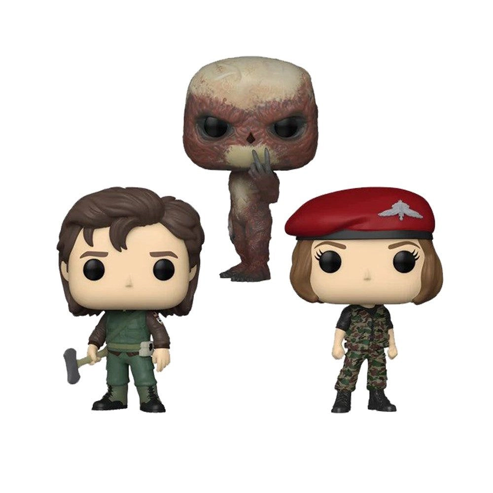 FUNKO Hunter Robin + Steve + Vecna - Stranger Things S4