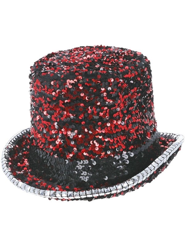 Party Zone Sequin Top Hat