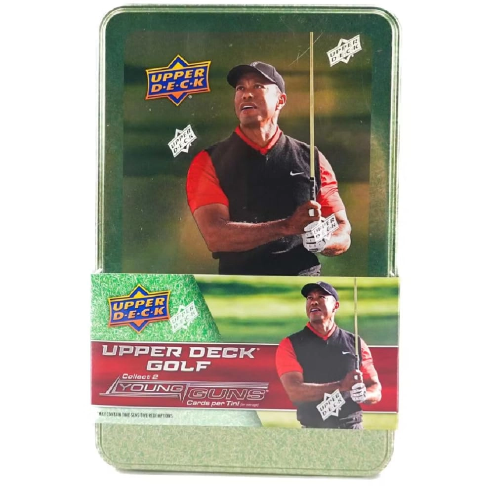 Upper Deck 2024 Golf Tin - 9 Packs Ungraded