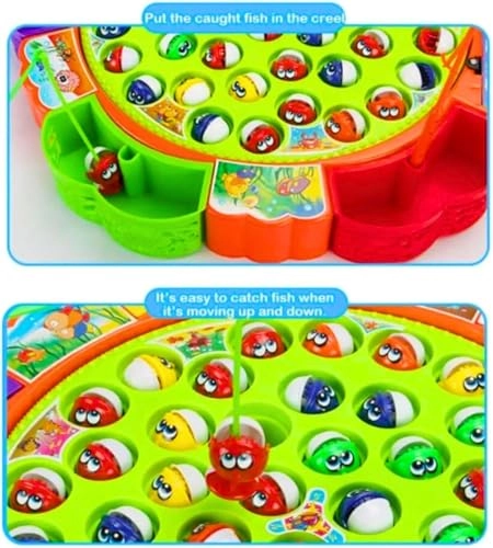 45 Fishing Game - 36 months - 15 years 45 Fish and 4 Fishing Poles