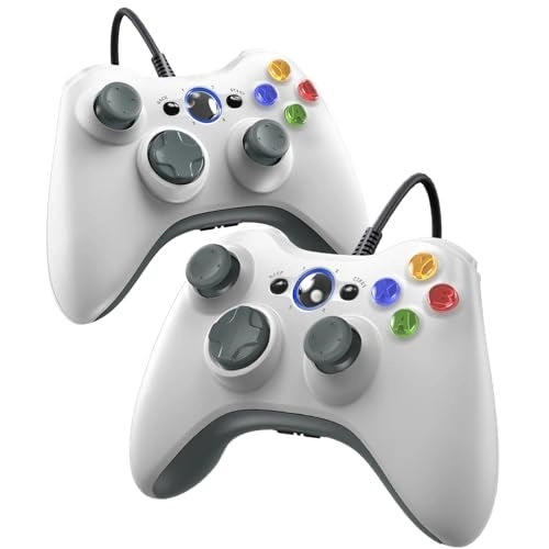 Gamrombo Xbox 360 Controller - White + Black