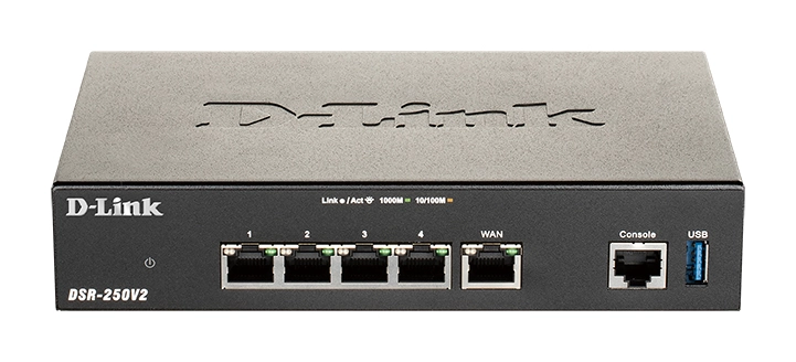 D-Link DSR-250V2 - 31Gbps