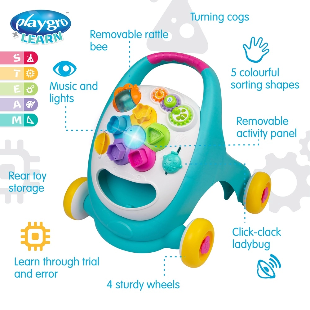 Sensory Explorer - Music & Lights Activity Walker