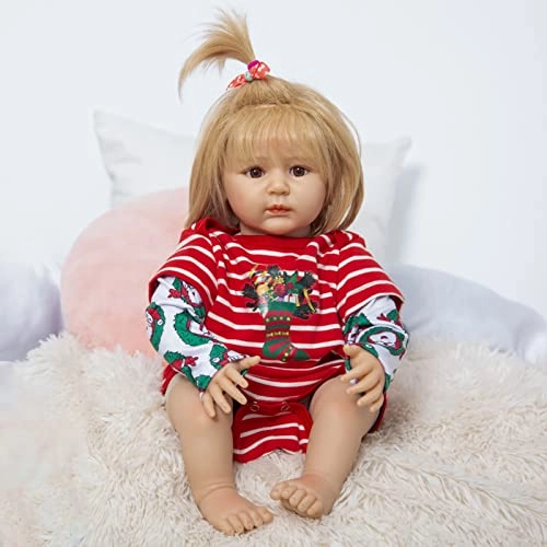 Reborn Baby Doll - 55cm 22" Vinyl Cotton Body